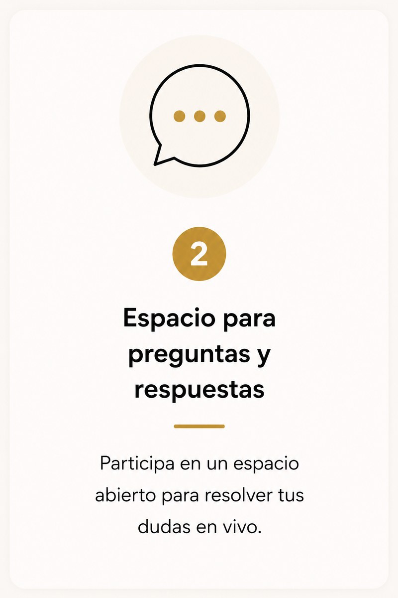 2. Espacio para preguntas y respuestas